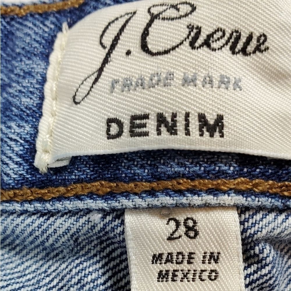 J.Crew High Waisted Denim Shorts - Picture 3 of 3